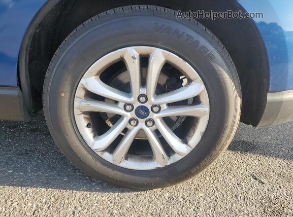 2FMPK4J95LBA19042 2020 FORD EDGE Blue 