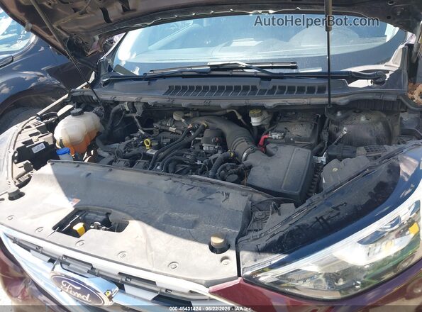 2FMPK4J95LBA46404 2020 FORD EDGE Burgundy Vista trasera