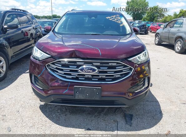2FMPK4J95LBA46404 2020 FORD EDGE Burgundy Vista frontal