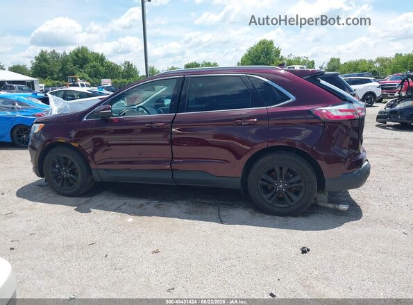 2FMPK4J95LBA46404 2020 FORD EDGE Burgundy Vista interior de 360 grados