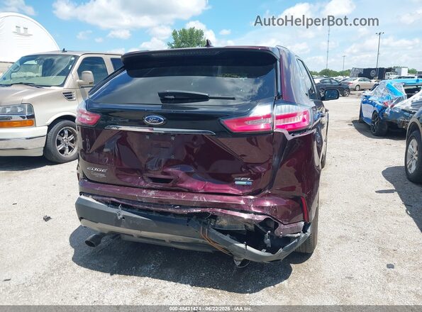 2FMPK4J95LBA46404 2020 FORD EDGE Burgundy 