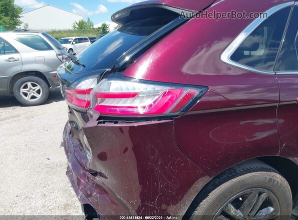 2FMPK4J95LBA46404 2020 FORD EDGE Burgundy 