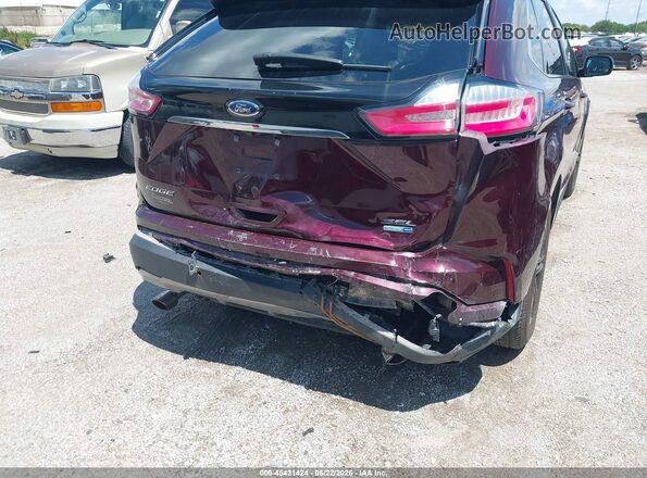 2FMPK4J95LBA46404 2020 FORD EDGE Burgundy 
