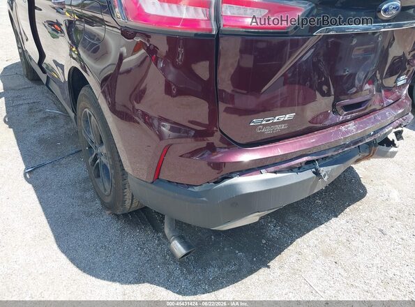 2FMPK4J95LBA46404 2020 FORD EDGE Burgundy 