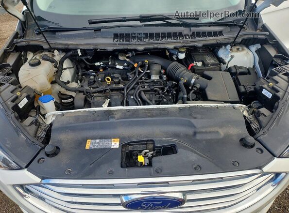 2FMPK4J95LBA58715 2020 FORD EDGE White Engine compartment view