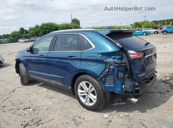 2FMPK4J95LBA75529 2020 FORD EDGE Blue უკანა მარცხენა