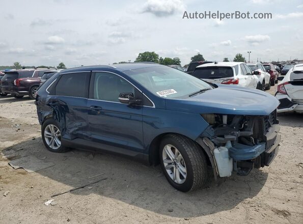 2FMPK4J95LBA75529 2020 FORD EDGE Blue წინა მარჯვენა