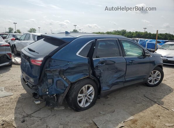 2FMPK4J95LBA75529 2020 FORD EDGE Blue უკანა მარჯვენა