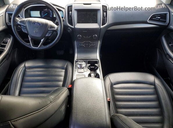 2FMPK4J95LBB08660 2020 FORD EDGE Beige Вид панелі приладів