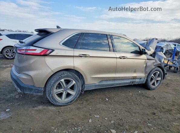 2FMPK4J95LBB08660 2020 FORD EDGE Beige Задня права чверть