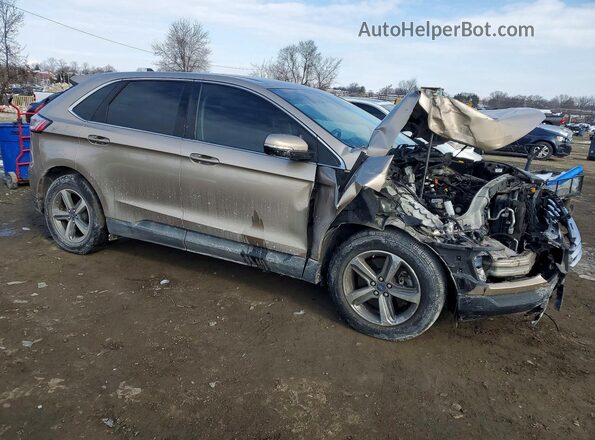 2FMPK4J95LBB08660 2020 FORD EDGE Beige Передня права чверть