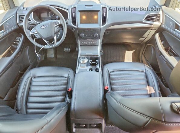 2FMPK4J95LBB29038 2020 FORD EDGE Silver წინა პანელის ხედი