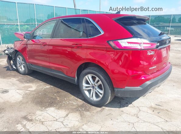 2FMPK4J95LBB57437 2020 FORD EDGE Red Tył lewy