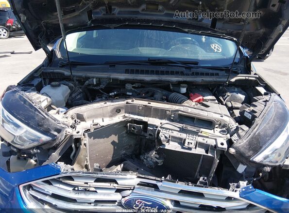 2FMPK4J95LBB57762 2020 FORD EDGE Blue Widok z tyłu