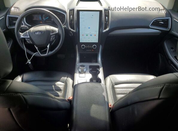 2FMPK4J95MBA07197 2021 FORD EDGE Red Вид панелі приладів