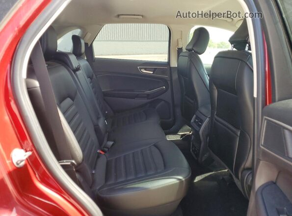 2FMPK4J95MBA07197 2021 FORD EDGE Red Вид задньої частини салону
