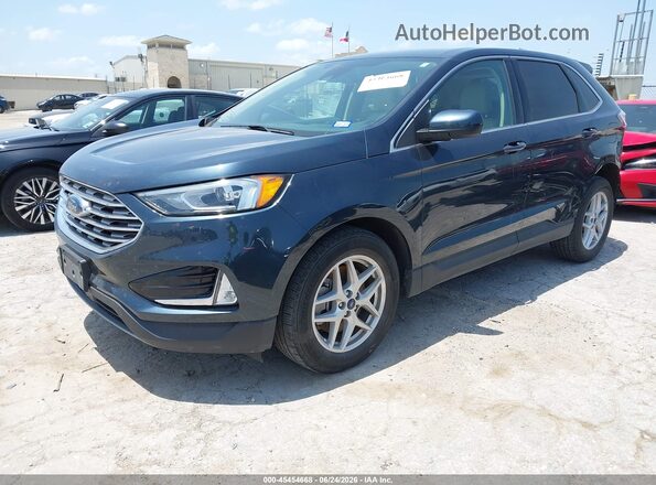 2FMPK4J95NBA18542 2022 FORD EDGE Black Przód lewy