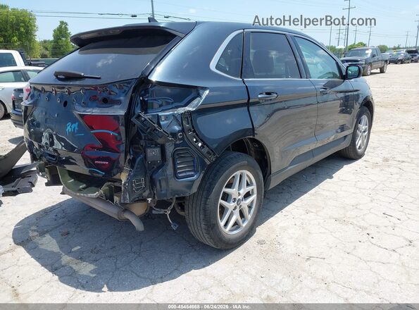 2FMPK4J95NBA18542 2022 FORD EDGE Black Tył prawy