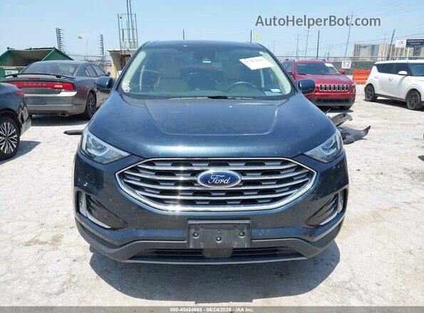 2FMPK4J95NBA18542 2022 FORD EDGE Black Widok wnętrza z tyłu