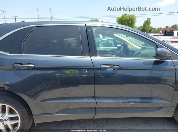 2FMPK4J95NBA18542 2022 FORD EDGE Black Widok wnętrza 360 stopni
