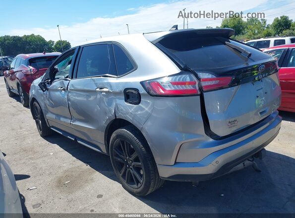 2FMPK4J95NBA19481 2022 FORD EDGE Silver Հետևի ձախ