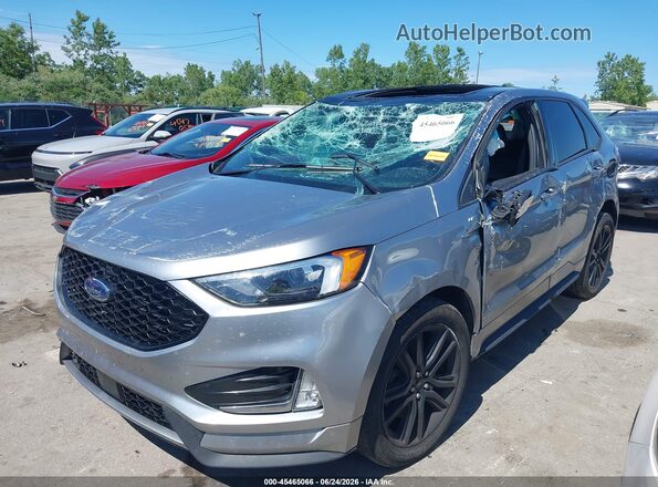 2FMPK4J95NBA19481 2022 FORD EDGE Silver Դիմացի տեսք