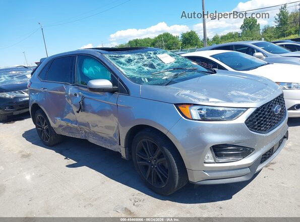 2FMPK4J95NBA19481 2022 FORD EDGE Silver Սարքավորումների վահանակի տեսք