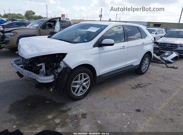 2FMPK4J95NBA32506 2022 FORD EDGE White Front left