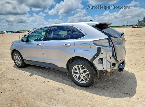 2FMPK4J95NBA44588 2022 FORD EDGE Silver Հետևի ձախ