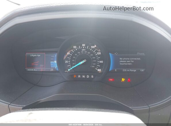 2FMPK4J95RBA72316 2024 FORD EDGE Серый Вид задних сидений