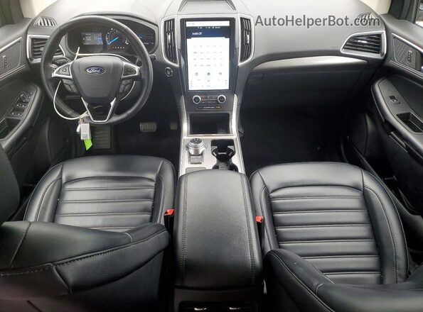 2FMPK4J95RBA95918 2024 FORD EDGE Black Вид панелі приладів