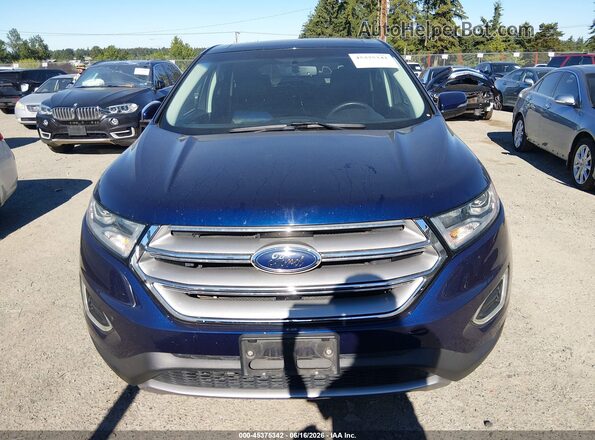 2FMPK4J96GBC13682 2016 FORD EDGE Blue 