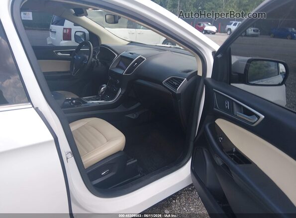 2FMPK4J96GBC29560 2016 FORD EDGE White Vista interior delantera