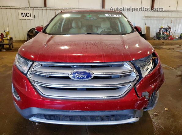 2FMPK4J96GBC64549 2016 FORD EDGE Бордовый 