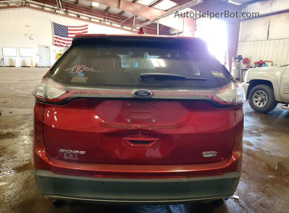 2FMPK4J96GBC64549 2016 FORD EDGE Бордовый 
