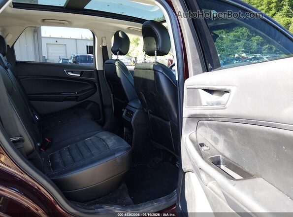 2FMPK4J96HBB43991 2017 FORD EDGE Maroon 
