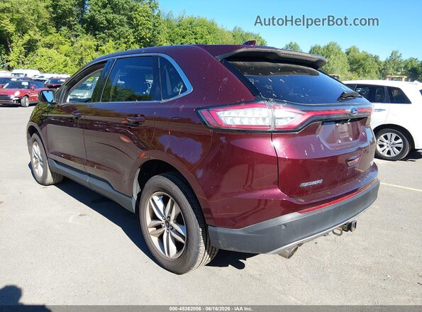 2FMPK4J96HBB43991 2017 FORD EDGE Maroon 