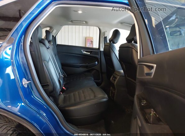 2FMPK4J96JBC06206 2018 FORD EDGE Blue VIN კოდის სტიკერის ხედი