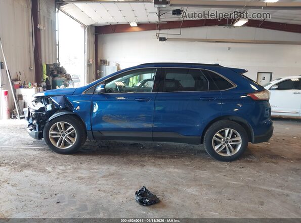 2FMPK4J96JBC06206 2018 FORD EDGE Blue სალონის 360-გრადუსიანი ხედი