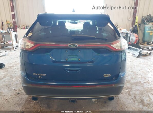 2FMPK4J96JBC06206 2018 FORD EDGE Blue 