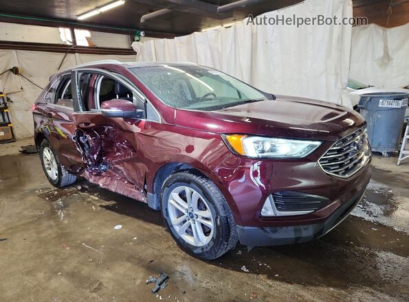 2FMPK4J96KBB48356 2019 FORD EDGE Purple 