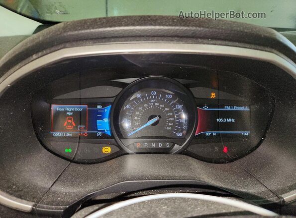 2FMPK4J96KBB48356 2019 FORD EDGE Purple 