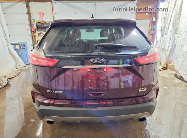 2FMPK4J96KBB48356 2019 FORD EDGE Purple 