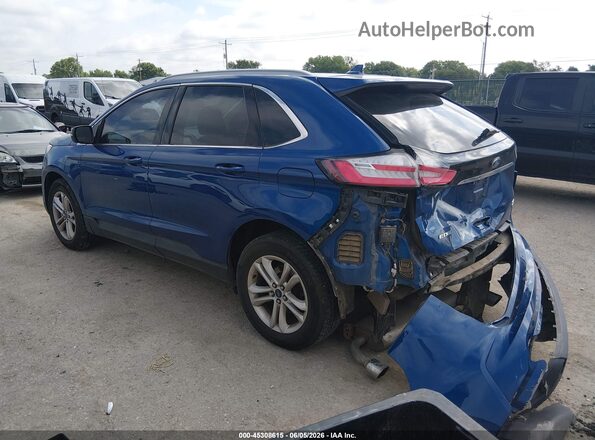 2FMPK4J96LBA18708 2020 FORD EDGE Blue Tył lewy