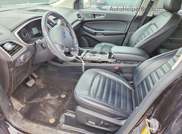 2FMPK4J96LBA41437 2020 FORD EDGE Black Սալոնի դիմացի տեսք