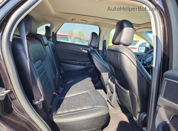 2FMPK4J96LBA41437 2020 FORD EDGE Black Սալոնի հետևի տեսք