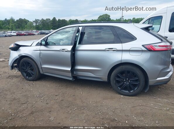 2FMPK4J96LBB40713 2020 FORD EDGE Серебряный Панорамный вид салона 360°