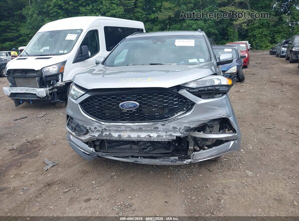 2FMPK4J96LBB40713 2020 FORD EDGE Серебряный Вид щитка приборов