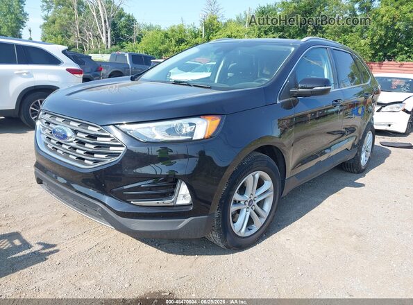 2FMPK4J96LBB51436 2020 FORD EDGE Black Передня ліва чверть