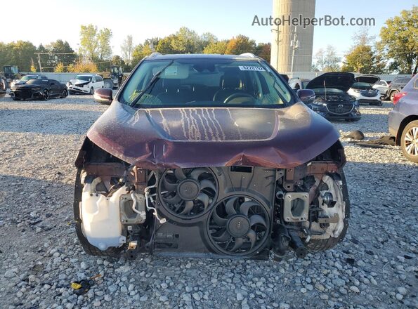 2FMPK4J96LBB55552 2020 FORD EDGE Burgundy Vista frontal